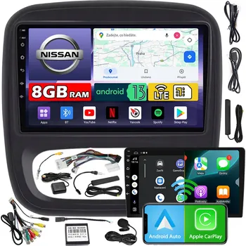 Autorádio Autorádio NCS ZQ9 Nissan NV300 2016-2020 Android Navigace 8GB LTE