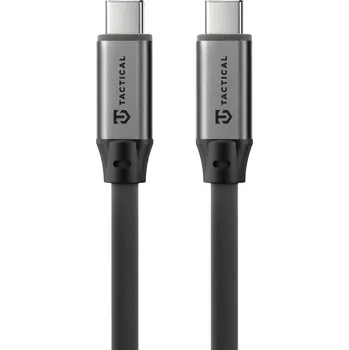 Datový kabel Tactical Fat Man 2.0 Cable USB-C/USB-C 1m Grey
