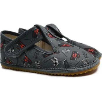 Chlapecká obuv BEDA Barefoot bačkory BF 060010/W/OP formule Velikost: 28