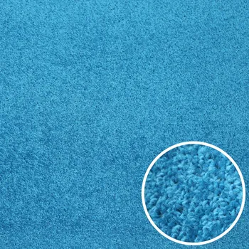 Koberec AKCE: 640x400 cm Metrážový koberec Eton tyrkys, šíře, modrá, filc, kancelář, AladinWorld Expres - 1 rok na vrácení + DOPRAVA ZDARMA k Vám i zpět