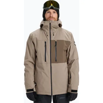 Dětská snowboardová bunda Quiksilver Sycamore Solid 20K fallen rock