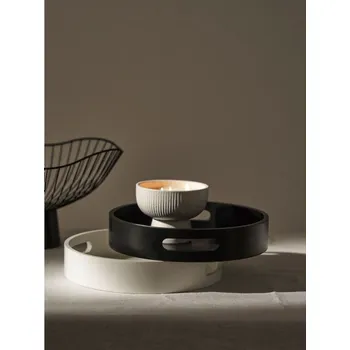 Sinsay - Kulatá dekorativní tác - černá - 849IN-99X - 849IN-99X-ONE