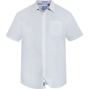 Pánská košile Duke D555 pánská košile casual krátký rukáv regular polyester velikost 5XL