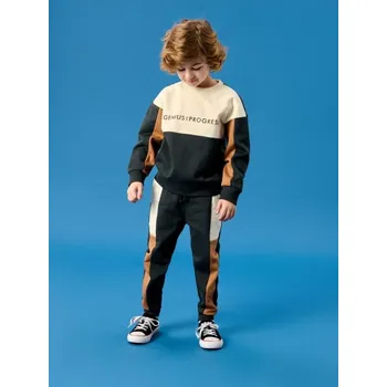 Chlapecká mikina Sinsay - Tepláková souprava - šedá - 845HR-86X - 845HR-86X-116