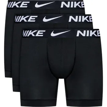 Boxerky Pánské boxerky Nike Dri-Fit Essential Micro Boxer Brief 3P Černý (XL)