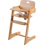 Dětská jídelní židlička ROBA Kid Up, masivní dřevo, 45 x 45 x 90,5 cm - A ROBA