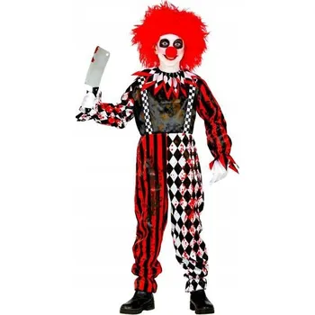 Karnevalový kostým KOSTÝM HOROR CLOWN 140