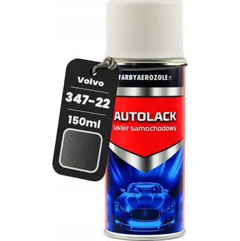 Barva ve spreji PŘIPRAVENÝ SPREJ 150 Ml Akrylový lak VOLVO 347-22 Titanium Grey Met. (Titanově šedá metalíza)