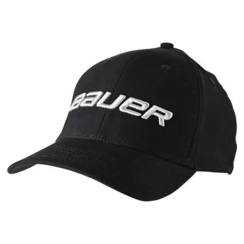 Módní doplněk Bauer Kšiltovka Bauer Core Fitted SR, Barva BLK, Velikost S/M 659253