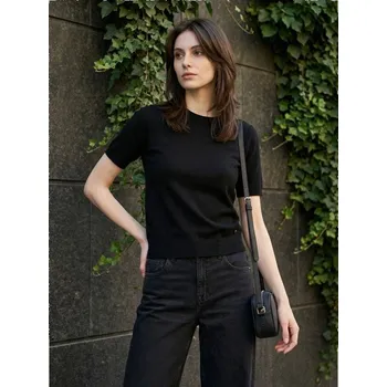 Dámské oblečení Sinsay - Svetrová halenka - černá - 525GZ-99X - 525GZ-99X-L-1