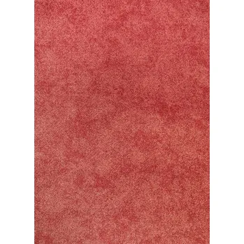Koberec Breno Metrážový koberec SERENADE 316 (Ecoluxe) červený melír s leskem, šíře 400 cm, Červená