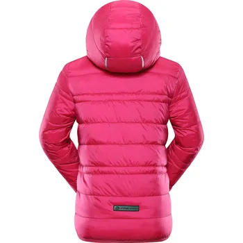Dívčí bunda Dětská oboustranná hi-therm bunda Alpine Pro EROMO - růžová / 152/158