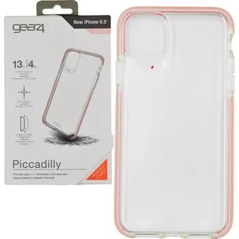 Pouzdro na mobilní telefon Zadní Kryt Gear4 pro Apple iPhone 11 Pro Max růžový