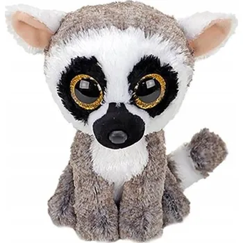 plyšák Plyšový lemur Ty Beanie Boos Linus 15 cm