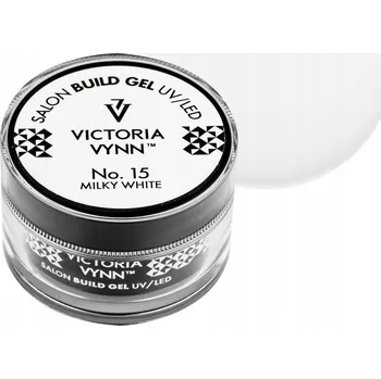 Lak na nehty Stavební gel na nehty Victoria Vynn Build Gel Milky White 15 50 ml
