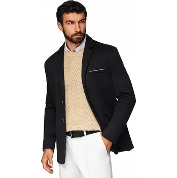 Ombre pánská sako OM-BLZB-0100 elegantní slim velikost M