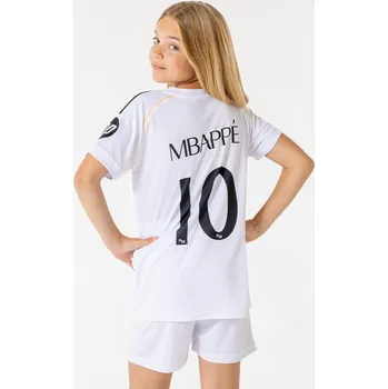 REAL MADRID Dětský domácí dres Kylian Mbappé Real Madrid 25/26 14 LET BÍLÁ