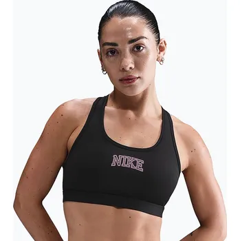 Podprsenka Tréninková podprsenka Nike Swoosh Medium Support black