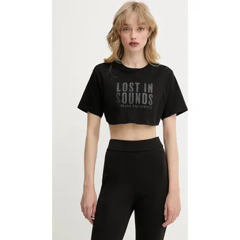 Pánské tričko Bavlněné tričko Armani Exchange XW000546.AF10359 černá 99X, vel. M