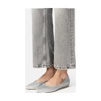Dámské baleríny L37 Baleríny SLOW MOTION Stříbrná 38