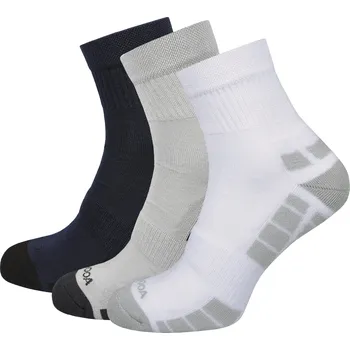 Pánské ponožky Ponožky MOOA Silver Bamboo Mid 3-pack Velikost ponožek: 39-42 / Barva: mix1