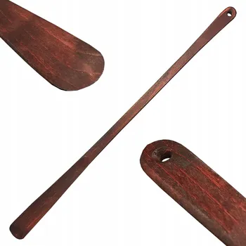 Lžíce na botu Dřevěná LŽÍCE NA BOTY Obouvací lžíce Dlouhá 64 cm
