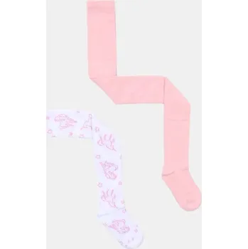 Dívčí spodní prádlo Sinsay - Sada 2&nbsp;punčocháčů - vícebarevná - 386HH-MLC - 386HH-MLC-U13