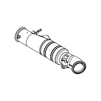 Výfukový systém Výfuková trubka DINEX DIN48156