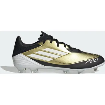 Kopačky ADIDAS Kopačky F50 League Messi Firm/Multi-Ground 46 2/3 BÍLÁ|ČERNÁ|ŽLUTÁ