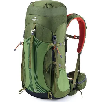 Pánská vesta NATUREHIKE Turistický batoh Hiking 55L Nh16Y020-Q 55 LITRŮ ZELENÁ|ČERVENÁ|ŠEDÁ