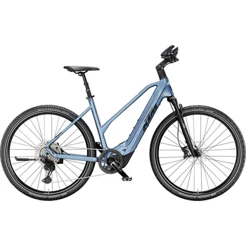 Sport KTM Macina Cross CX 810, trapeze - Steel Blue Matt (Black+Silver) velikost rámu S