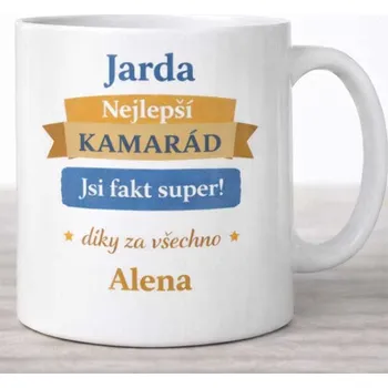 Hrnek pro kamaráda 1 - bílý