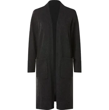 Dámský svetr esmara® Dámský dlouhý kardigan s podílem vlny (černá, L (44/46))