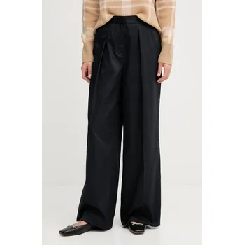 Dámské kalhoty Bavlněné kalhoty Barbour COLLEEN LTR0394 námořnická modř 59X, vel. 38