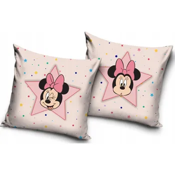 Povlak na polštářek Povlak 40 x 40 polštáře Carbotex Minnie Mouse