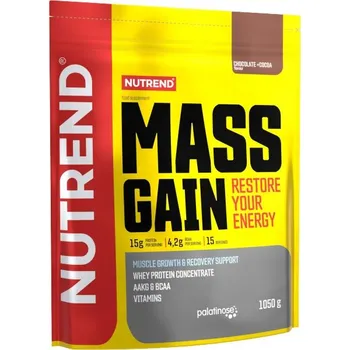 Gainer Nutrend Mass Gain (výprodej) 1050 g vanilka