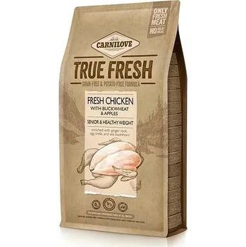 Krmivo pro psa Carnilove True Fresh Granule pro starší psy a udržení zdravé váhy s kuřecím 4 kg