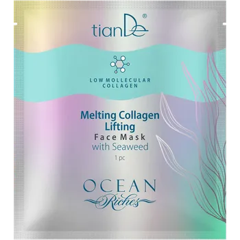 Pleťová maska tianDe Tající kolagenová liftingová pleťová maska s mořskými řasami