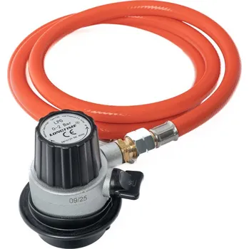 Horkovzdušná pistole Pro-Tech TOOLS Regulátor tlaku plynu 2 bar (BG) 35 mm s plynovou hadicí 1,5 m 40913&nbsp;RGH-B-1