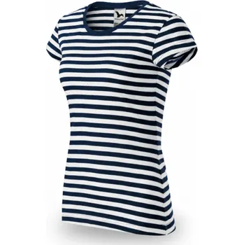 Dámské tričko Sailor Malfini Dámské pruhované tričko námořní modrá