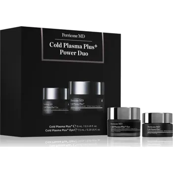 Péče o oční okolí Perricone MD Cold Plasma Plus+ Cold Plasma Plus+ Eye Cream vyživující oční krém proti otokům a tmavým kruhům 7,5 ml + Cold Plasma Plus+ Advanced Serum vyživující sérum na obličej 15 ml