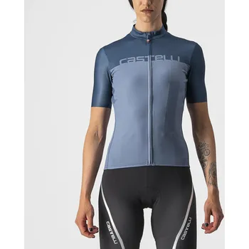 cyklistický dres dámský dres Castelli Velocissima Light Steel Blue/Moonlit Ocean L