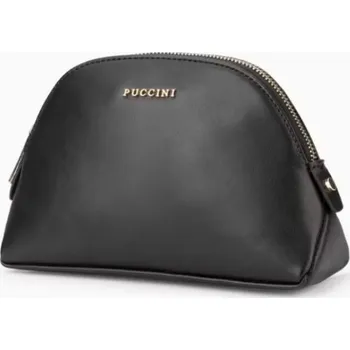 Kosmetická taška Půlkruhová kosmetická taštička Fashion černá