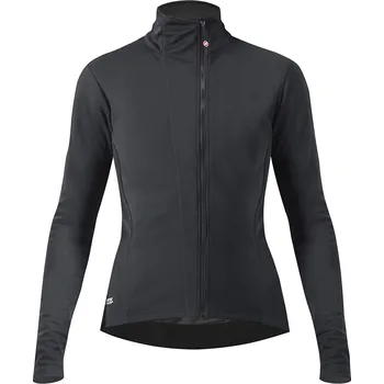 Cyklistická bunda dámská bunda Castelli Transition 2 W Jacket Light Black M