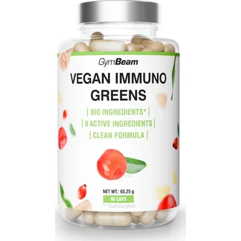 GymBeam Vegan Immuno Greens 90 kaps. 90 kaps.