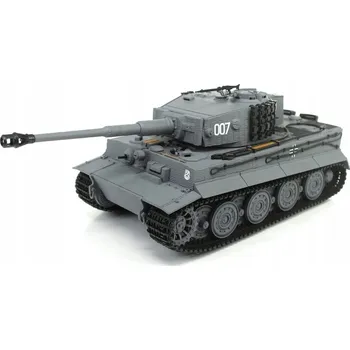 RC model tanku RC tank na dálkové ovládání IR/zvuk 1:24 German Tiger 1 2.4Ghz - Heng Long (3841-11-L)