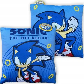 Polštář Sonic the Hedgehog Hyper Dash polštář, dekorativní polštář 38x38 cm Velur
