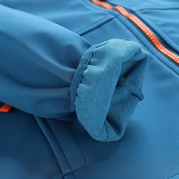 Chlapecká bunda Dětská softshellová bunda Alpine Pro ZERRO - modrá / 116/122