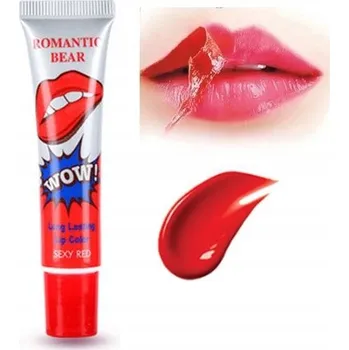 Rtěnka Pomáda Lesk rtěnka na rty v gelu peel off SEXY RED E