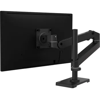 Počítač ERGOTRON LX Pro Desk Monitor Arm, Tall Pole, stolní rameno, monitor, vyšší zákl. tyč, černá